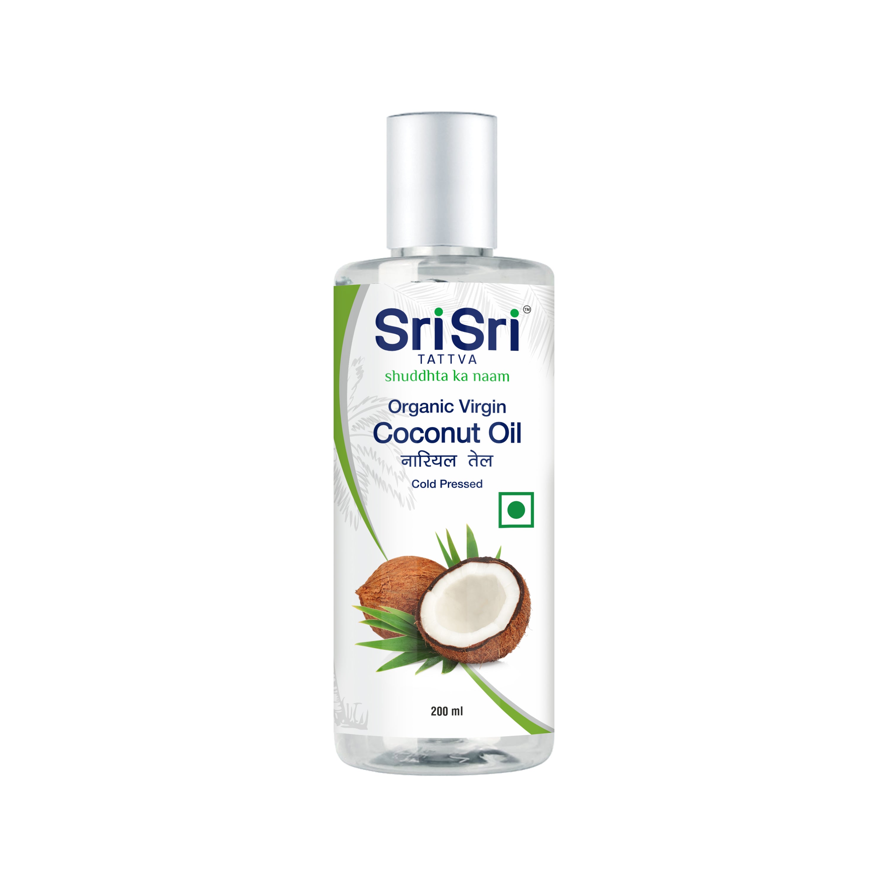 Organic Virgin Coconut Oil - Cold Pressed | Unrefined | 200 ml