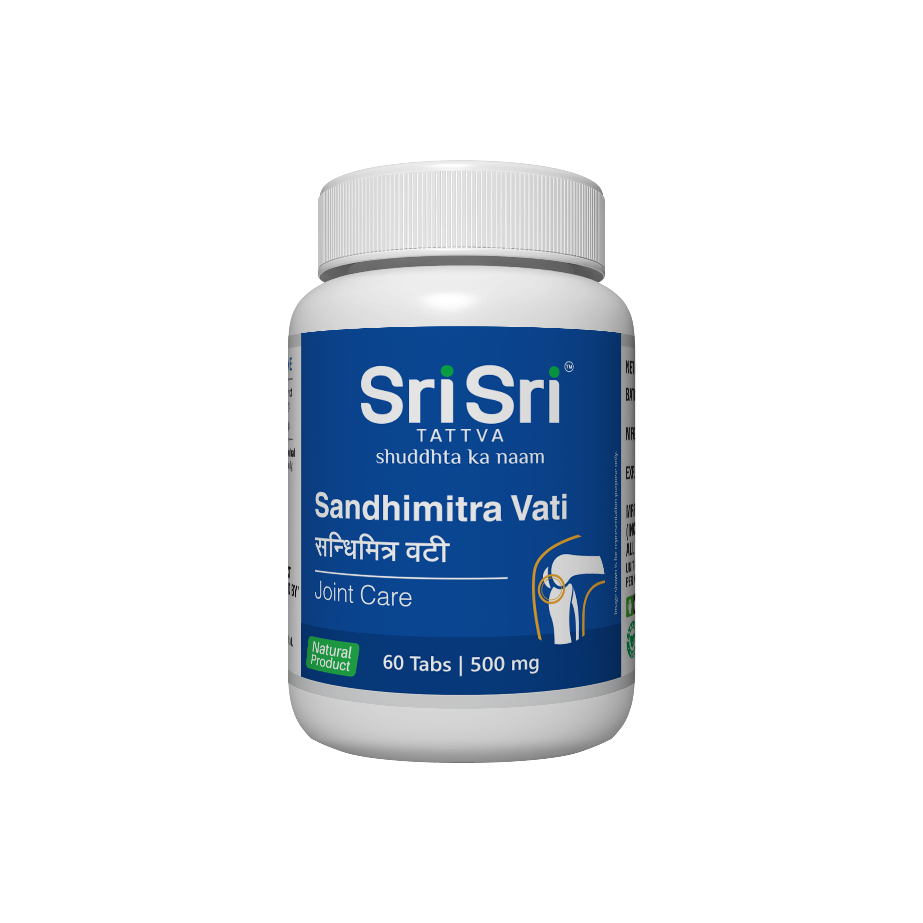 Sandhimitra Vati | Supports Joint Health & Mobility | 60 Tablets | 500 mg