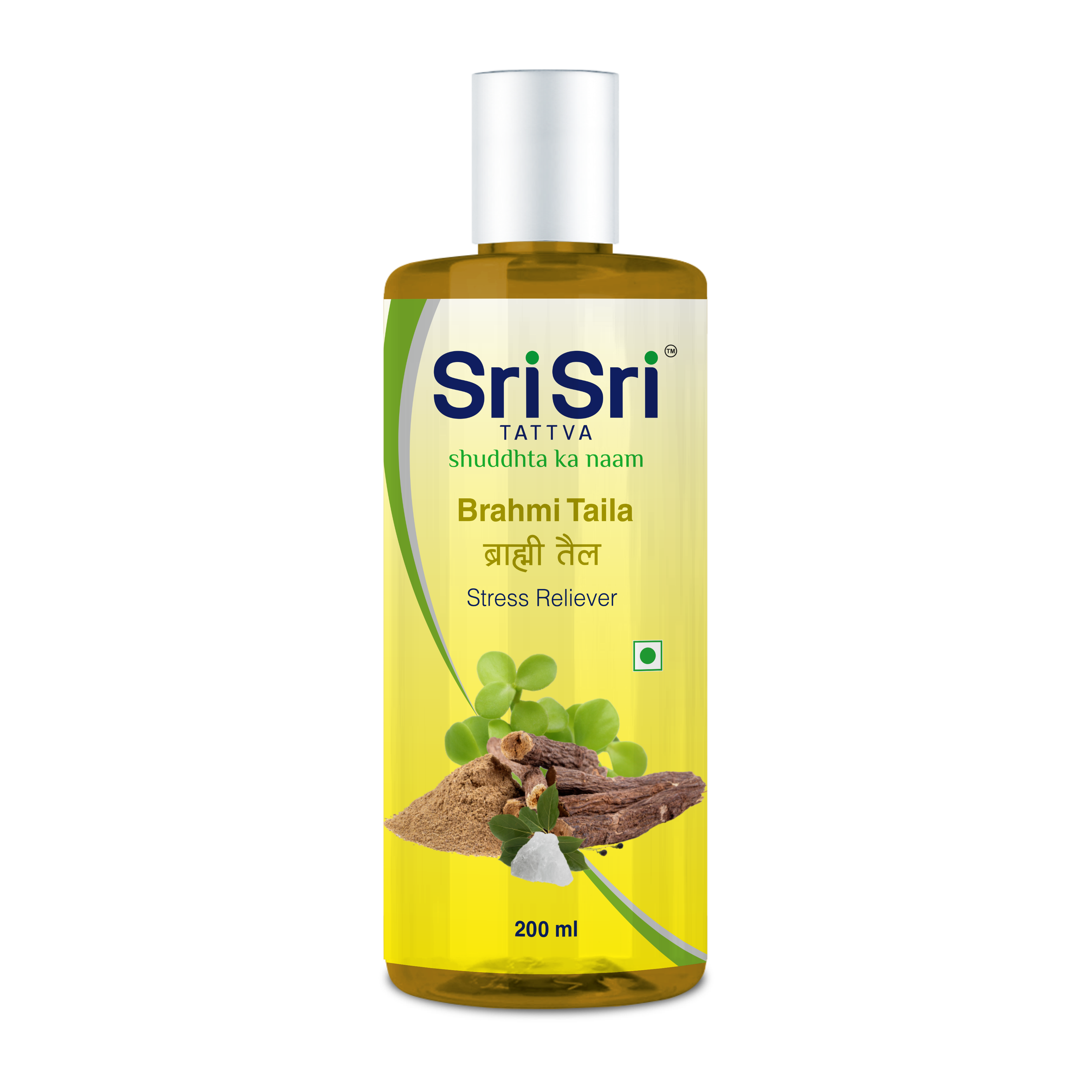 Brahmi Taila - Stress Reliever, 200 ml