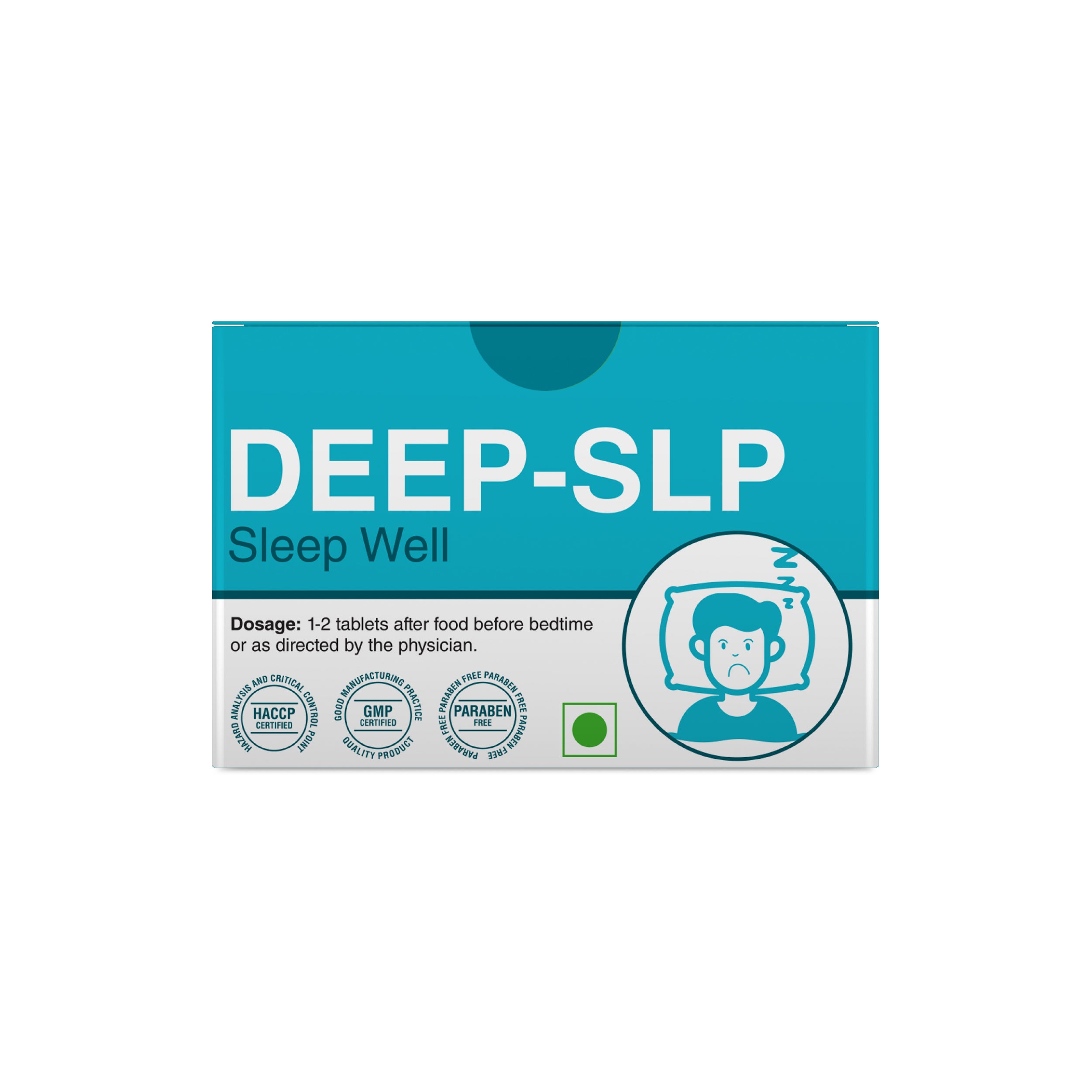 DEEP-SLP Tablets for Better Sleep | 1000 mg
